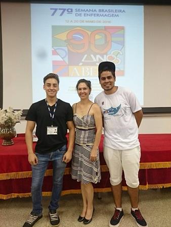 ABEn-DF na Semana Basileira de Enfermagem do IESB - 13/05 Noite - Diretora Daniela Martins